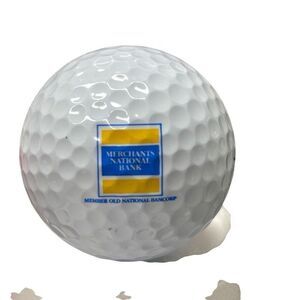 Merchants National Bank Logo Top Flite XL-Ti Golf Ball